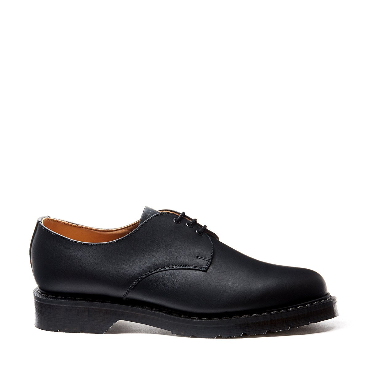 Black Greasy Gibson Shoe | Solovair | Handmade in England – NPS